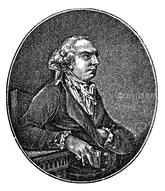 约翰・浸礼会・冯・阿尔兴格(1755 - 1797)，启蒙运动时期的奥地利作家和诗人